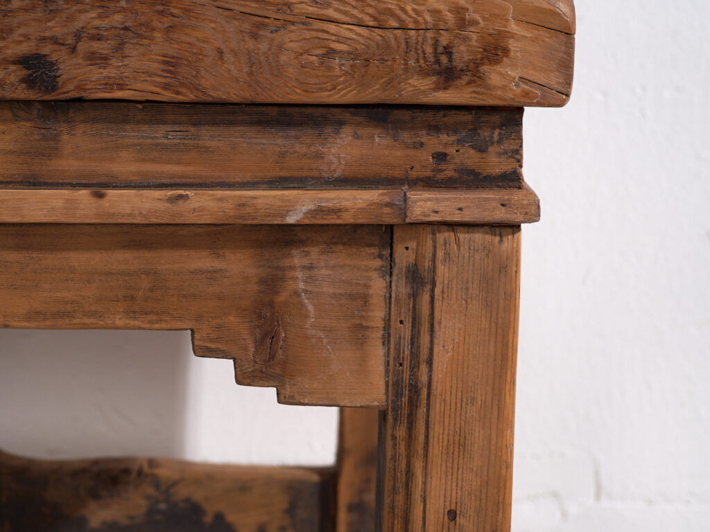 Chinese console table in old elm – Shanxi, circa 1890