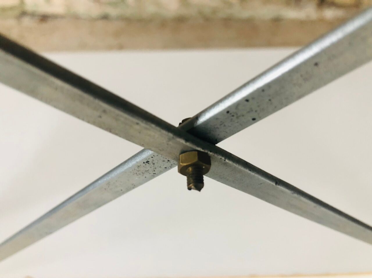 Vintage wall system with 5 modular shelves for BHV