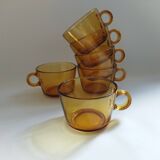 6 vintage Vereco cups