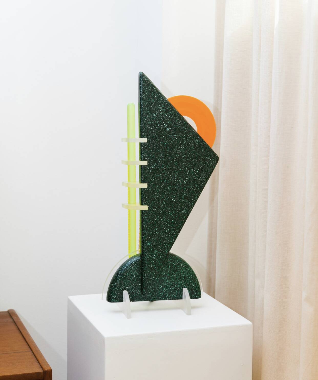 MEMPHIS lamp in resin and plexiglass, Germany 1980