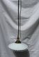 Suspension ancienne opaline blanche rétro abat jour vintage