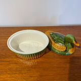 Vintage duck-shaped terrine