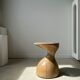 Solid wood sofa end
