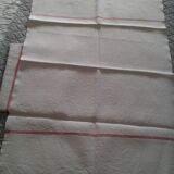 2  linen/hemp cloths.embroidered MS
