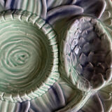 2 plates in artichoke slip