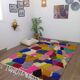 Beni Ouarain rug artisanal – unique contemporary Berber piece