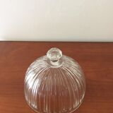 Petite cloche à fromages verre épais - vintage
