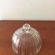Petite cloche à fromages verre épais - vintage