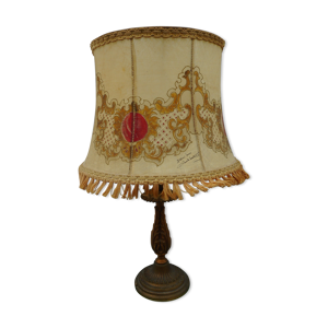 Lampe pied laiton