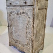 Buffet ancien 1 porte/confiturier patiné