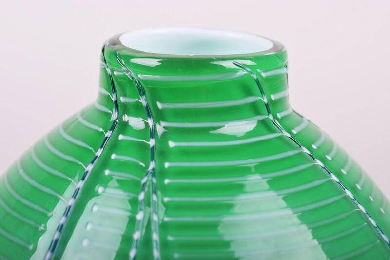 Mid-Century Vase in Glass, Czech, 1960s