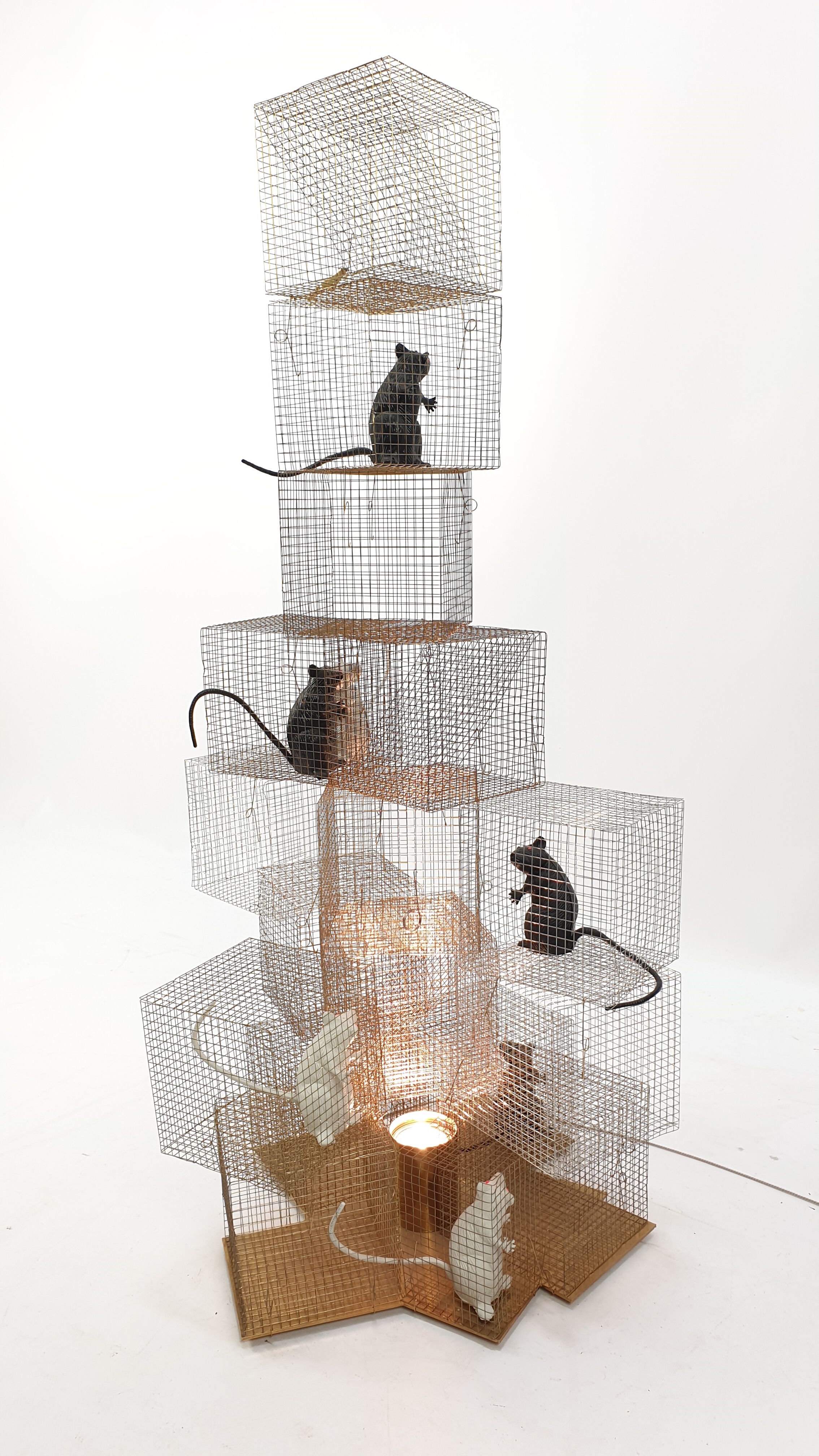 "Seven Rats" lamp by Ingo Maurer 2007