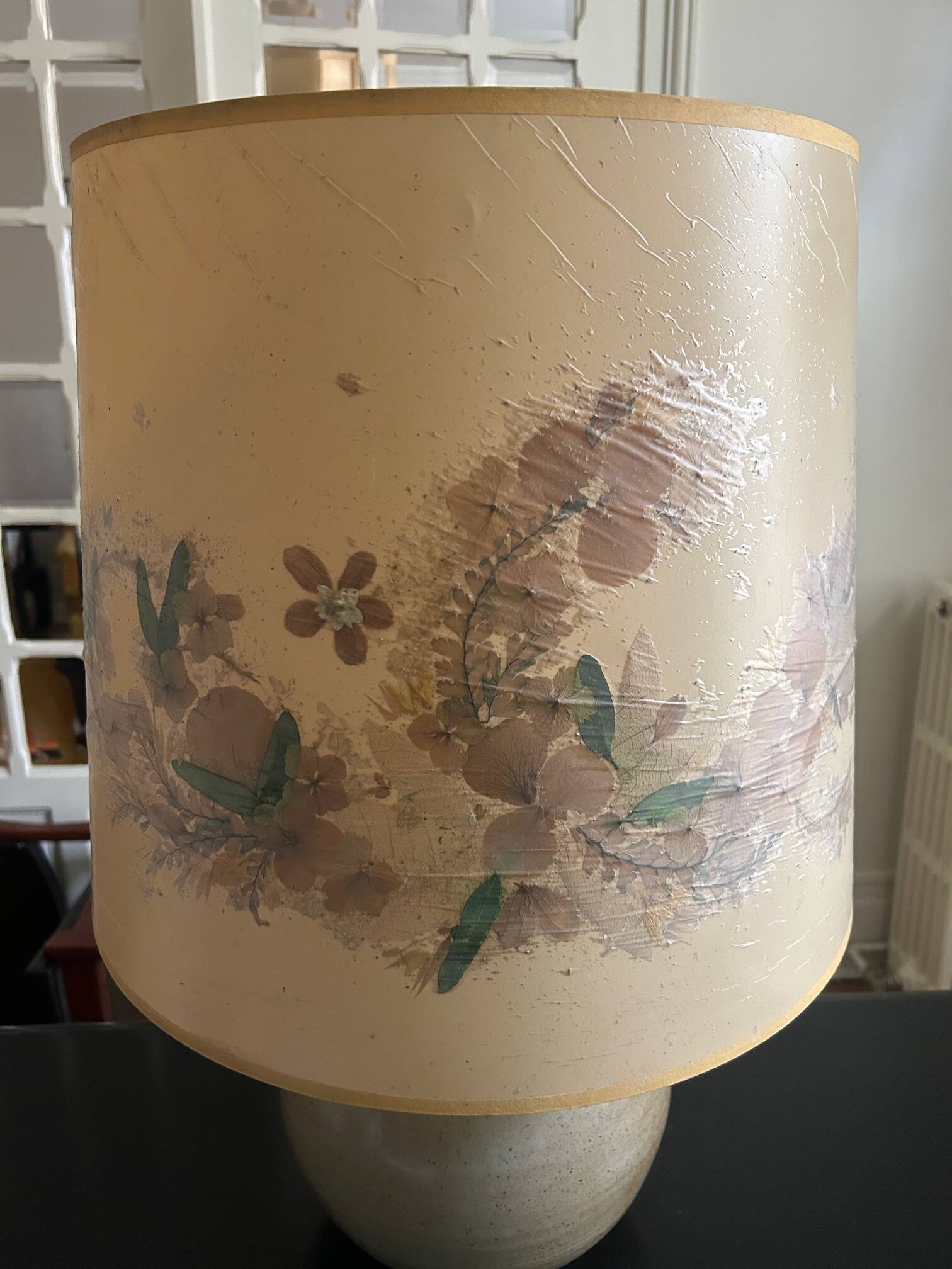 70s ceramic lamp