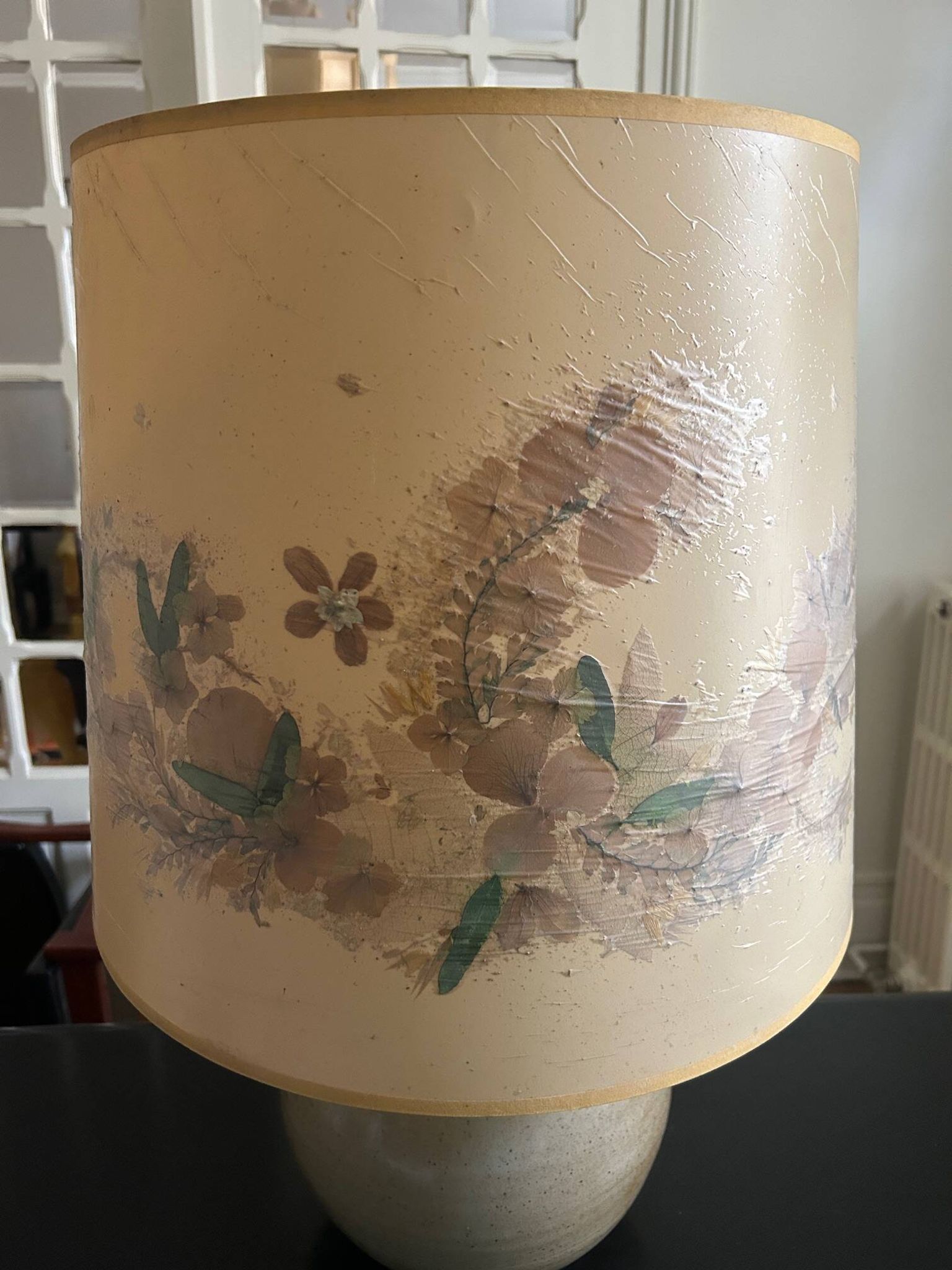 Lampe en céramique années 70
