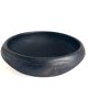 Plat Abron "Kânâh" in smoked terracotta | Ø 31cm diameter