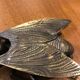 Vintage Ashtray Fly Design with Lid