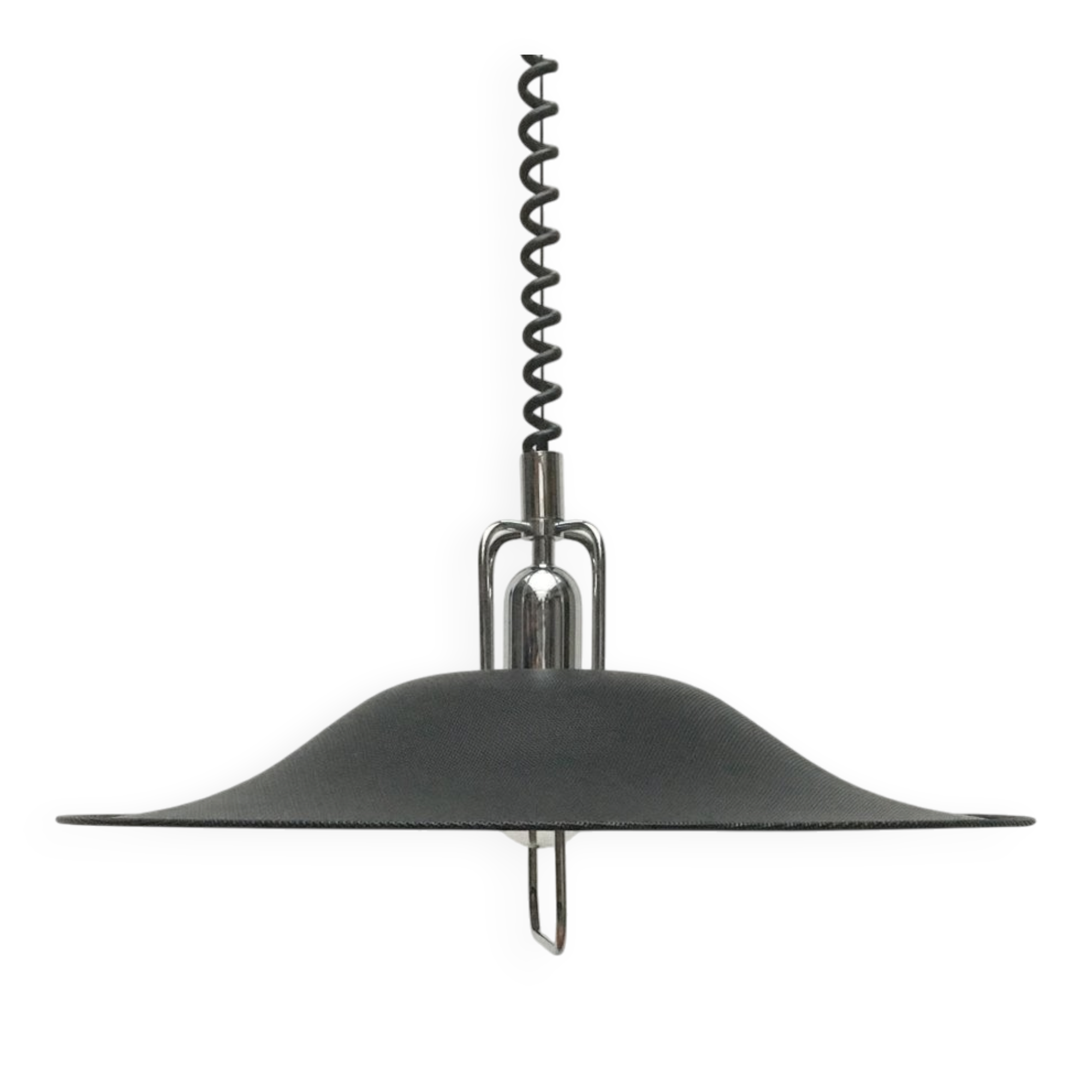 Vintage German Postmodern Metal Pendant Lamp from Cosack