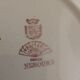 Set of 5 old dessert plates Digoin Sarreguemines