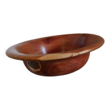 Olive wood salad bowl/cup