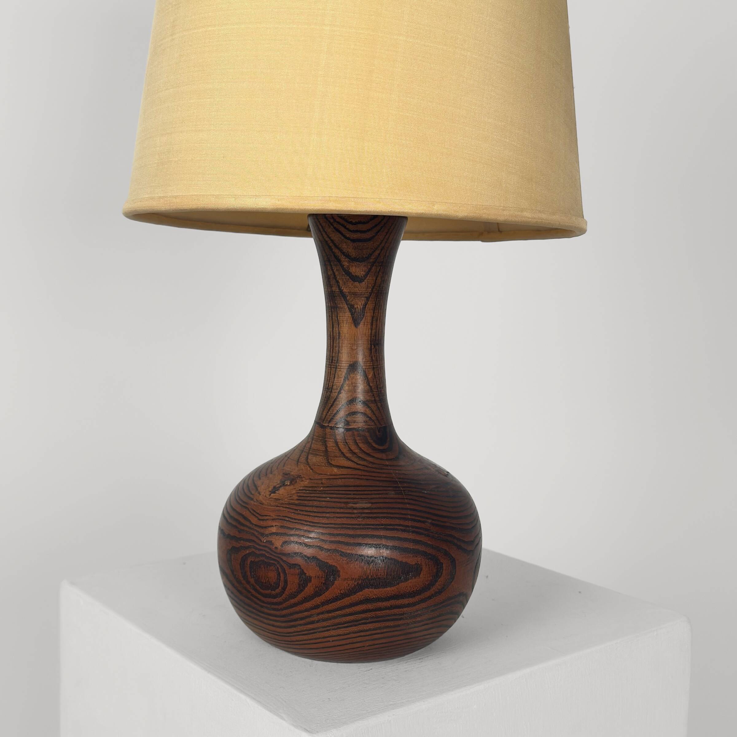 Vintage teak lamp, Scandinavian design 1960