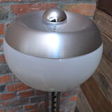 Space Age lamp post in gray metal