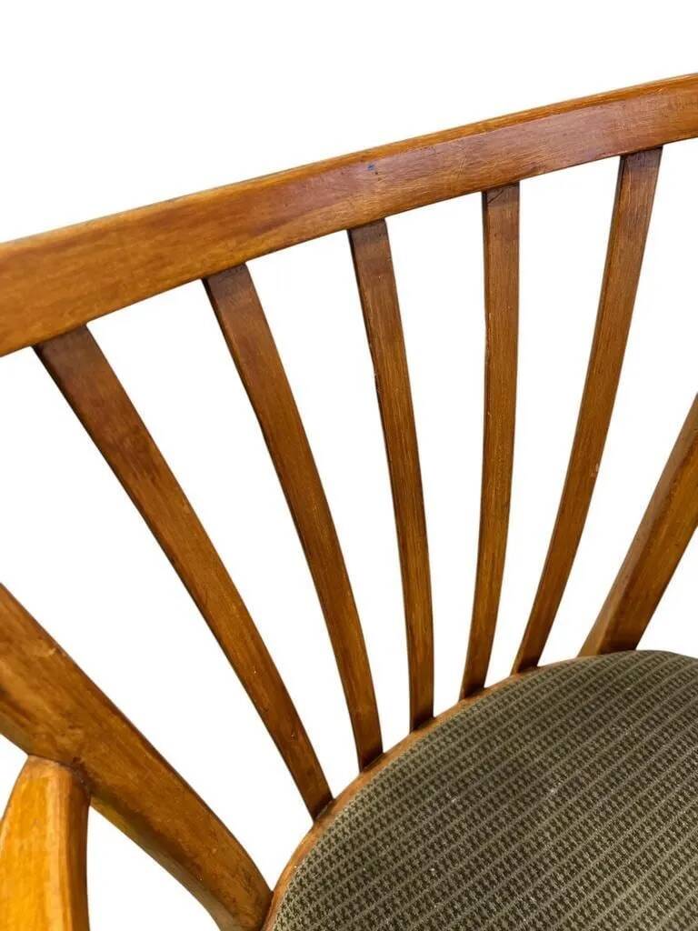 vintage wooden chair / office chair