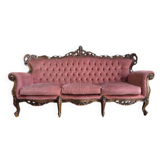 chaise baroque vintage/canapé rétro