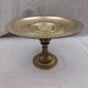 Ancienne coupe centre de table sur piédouche en bronze tbe