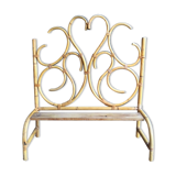 Tete lit rotin 80 cm