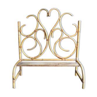 Rattan headboard 80 cm