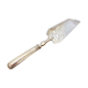 Art Deco silver metal pie shovel
