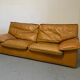 Canapé en cuir marron Roche Bobois