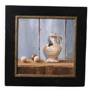 Still life with Jacoba jug and balls – Marjolein van den Berg, c. 2011