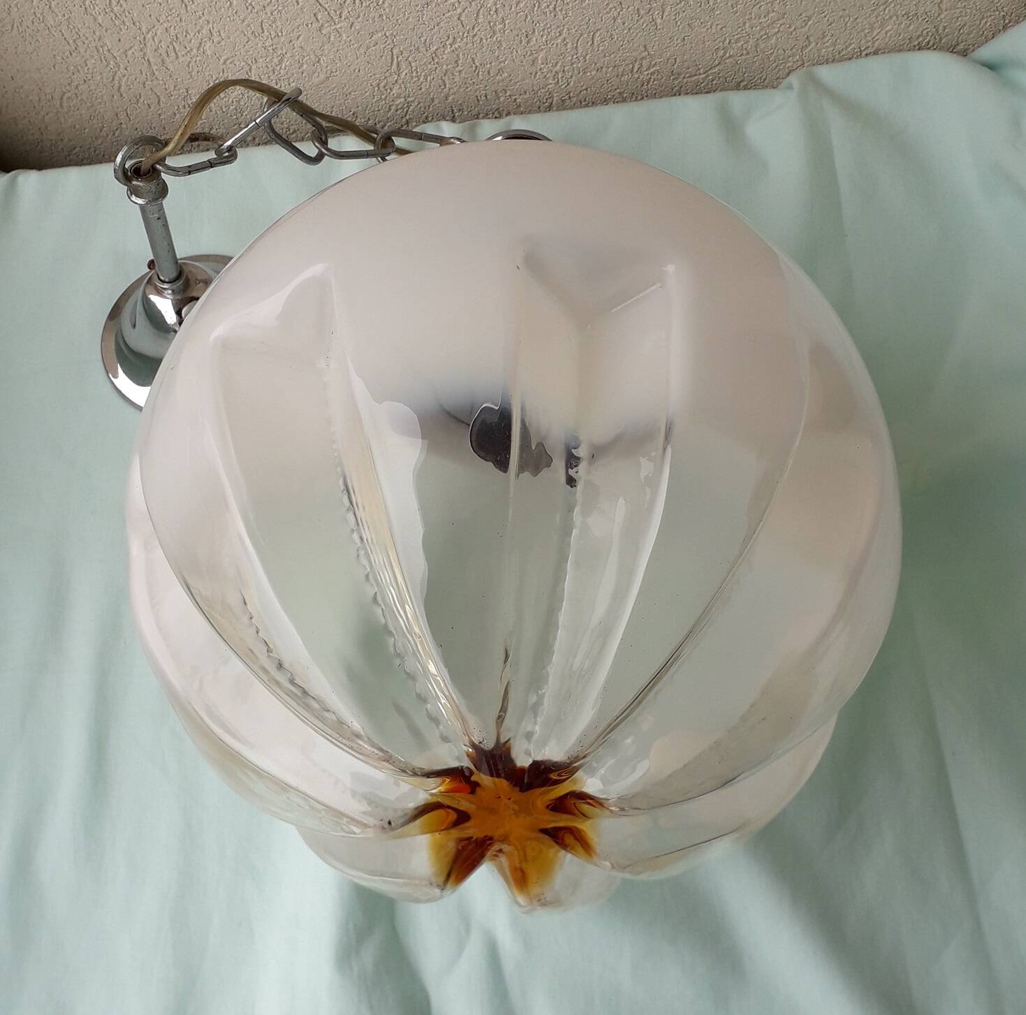 Murano glass pendant by Mazzega