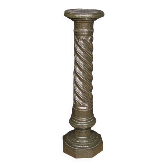 Elegant 20th century marble column