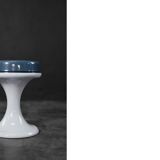 Vintage plastic stool from the space age, made by Emsa, West Germany, 1960s.