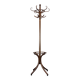 Vintage TON coat rack in curved wood, Czechoslovakia, circa 1970.