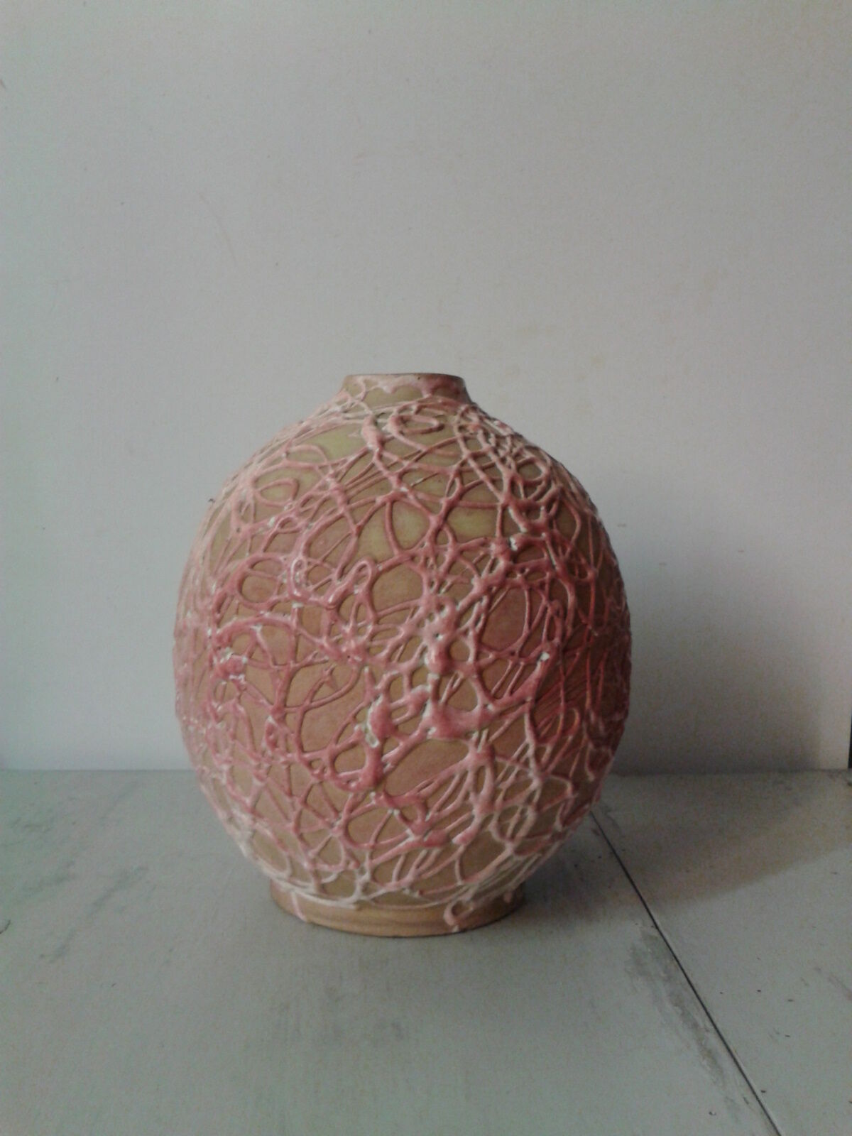 Former Earth Ball vase cooked