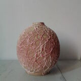 Vase boule ancien en terre cuite