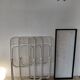 3 chaises pliantes vintage Talin-design Italien 70 - métal grillagé