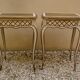 Paire de petites table 1900 de style Louis xv