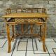 Hairdresser, bamboo and rattan desk 1970