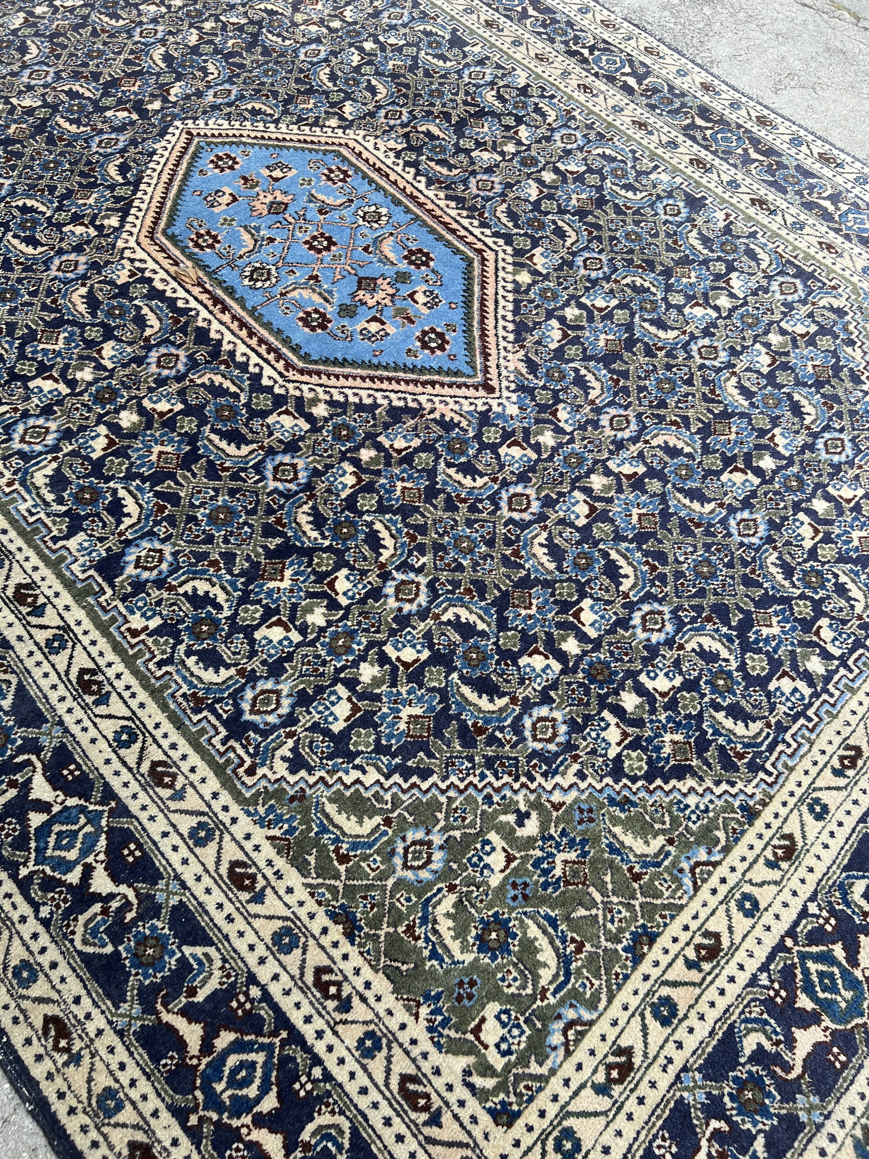Persian carpet with Herati pattern 325x225cm