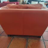 Roche Bobois leather armchair