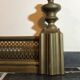 Fireplace Bar / Fire Screen / Fireplace Ornament, Antique Brass or Bronze Decor