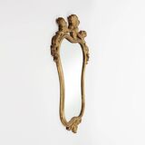 20th Century Belgian baroque mirror in gilded wood