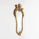 Miroir baroque belge du XXe siècle en bois doré