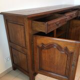 3-door solid oak sideboard
