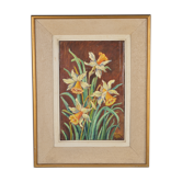 Nature morte bouquet de jonquilles