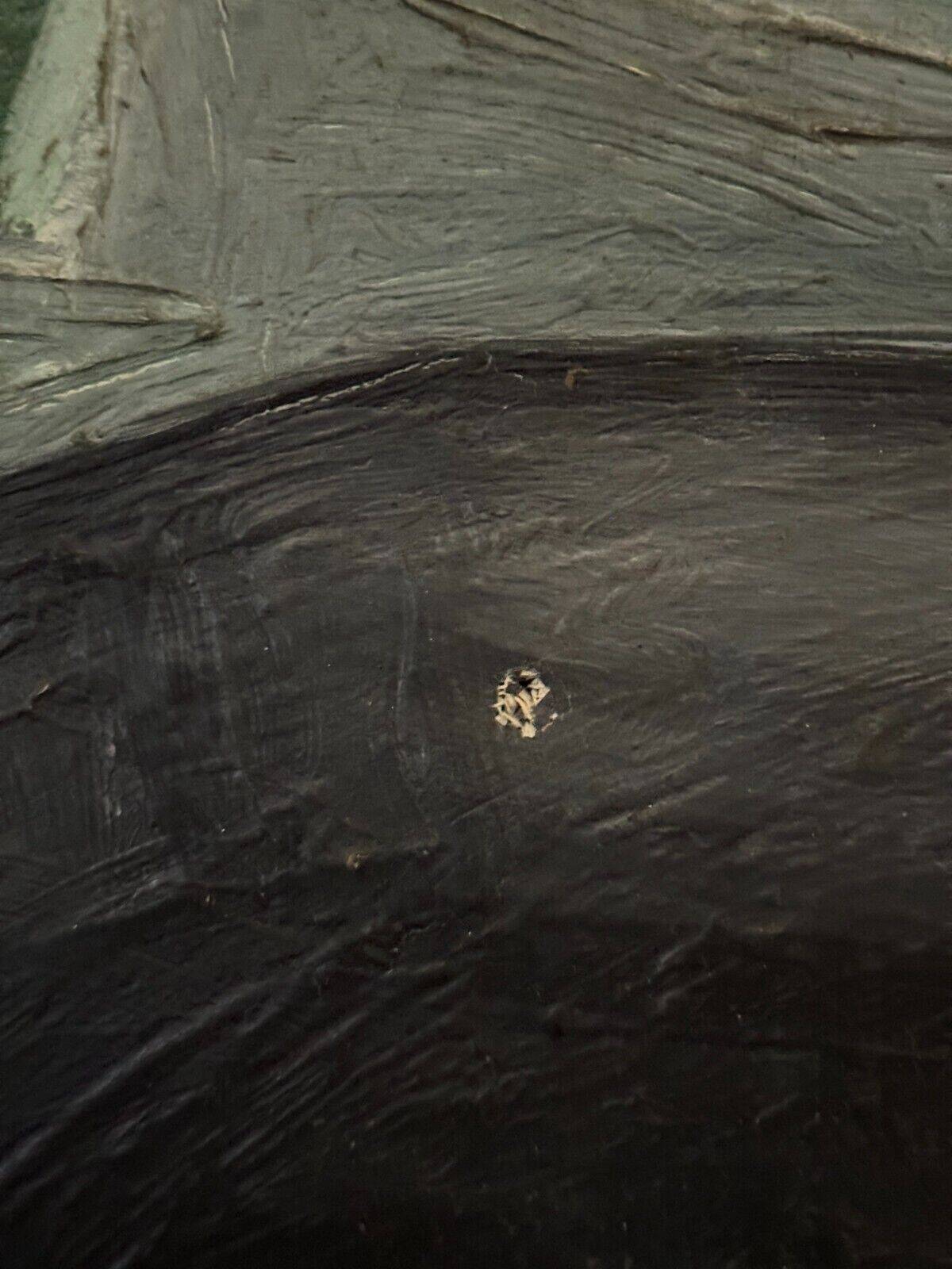 Oil on canvas by A. Gareau 1959 still life with ceramics